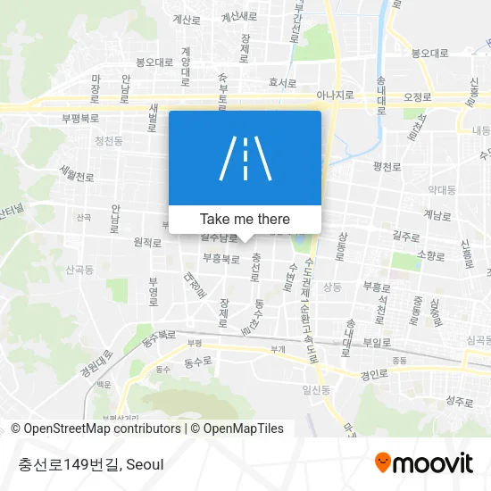 충선로149번길 map