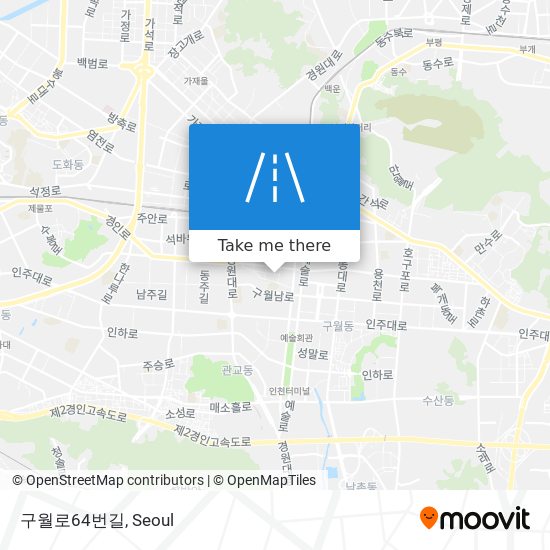 구월로64번길 map