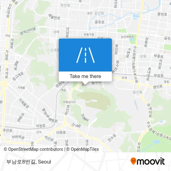 부남로8번길 map