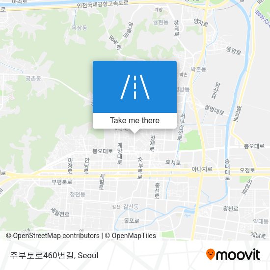 주부토로460번길 map