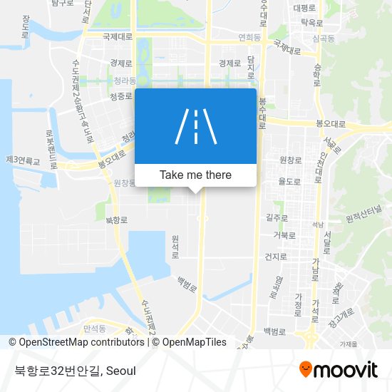 북항로32번안길 map