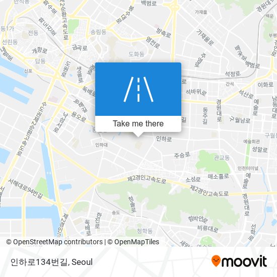 인하로134번길 map