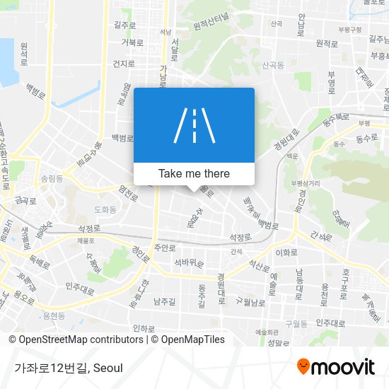 가좌로12번길 map