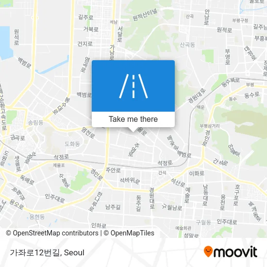 가좌로12번길 map