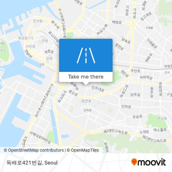 독배로421번길 map