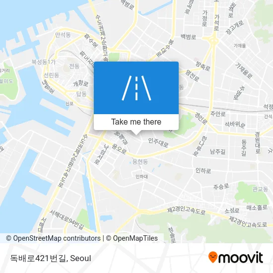 독배로421번길 map