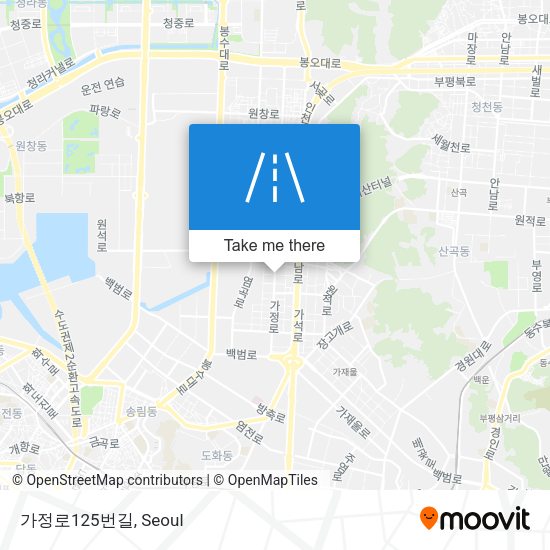 가정로125번길 map