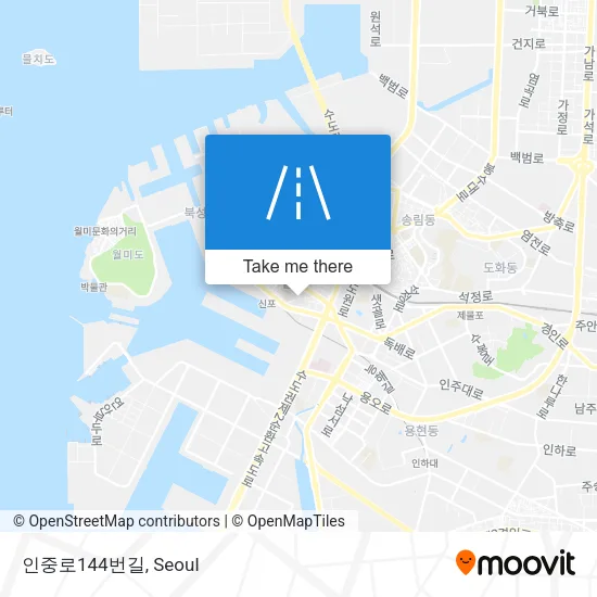 인중로144번길 map