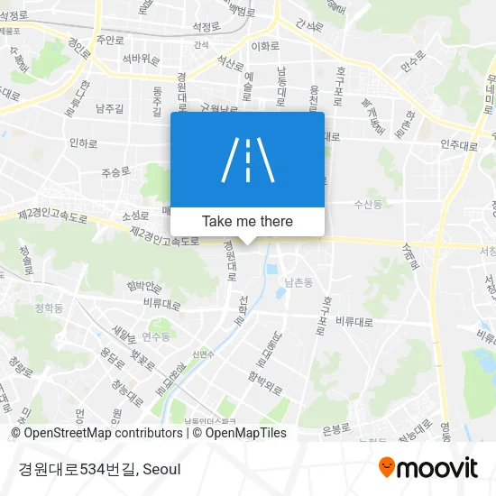 경원대로534번길 map