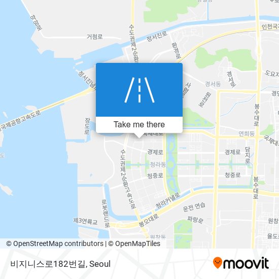 비지니스로182번길 map