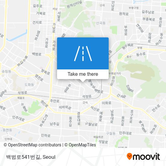 백범로541번길 map