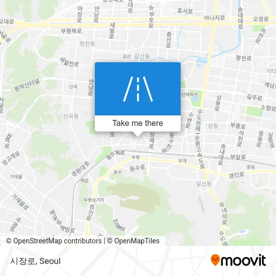 시장로 map