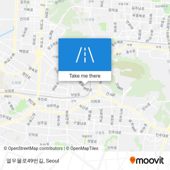 열우물로49번길 map