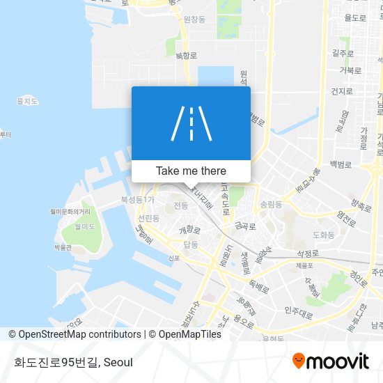 화도진로95번길 map