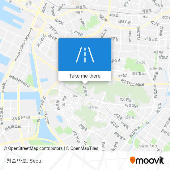청솔안로 map