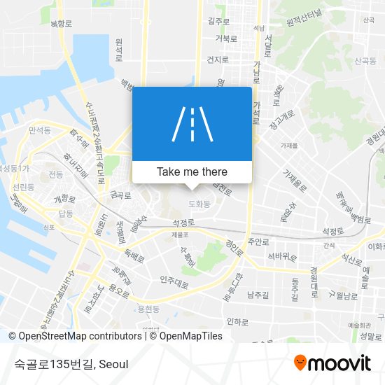 숙골로135번길 map