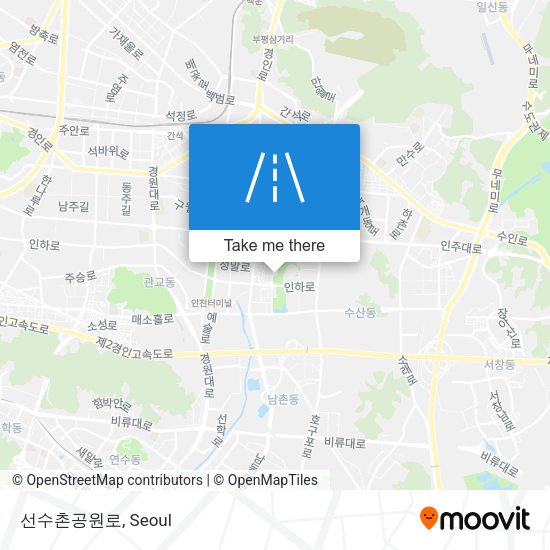 선수촌공원로 map