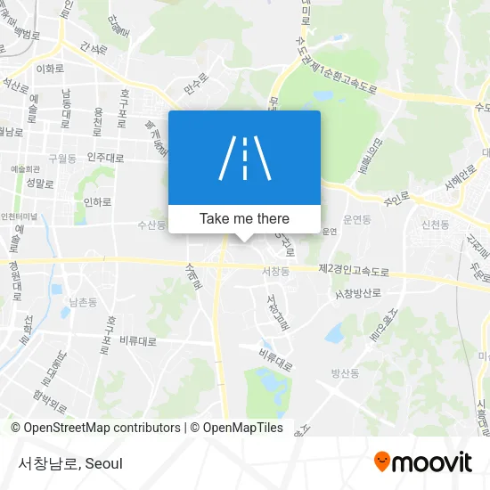 서창남로 map