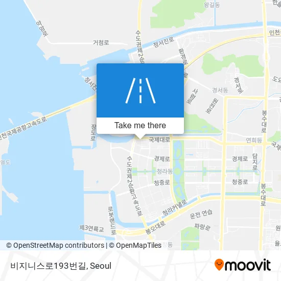비지니스로193번길 map