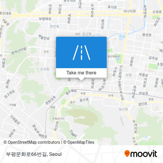 부평문화로66번길 map