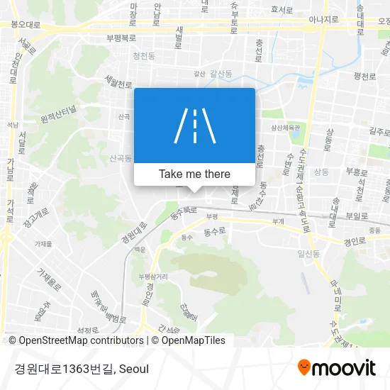 경원대로1363번길 map