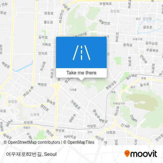 여우재로82번길 map