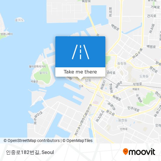 인중로182번길 map