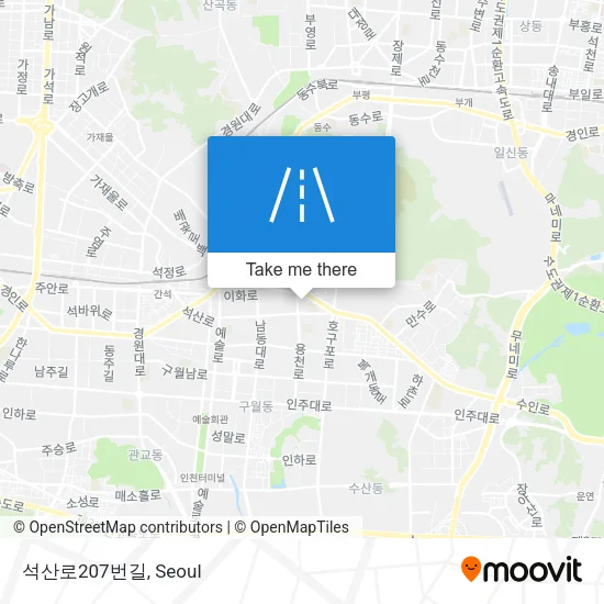 석산로207번길 map