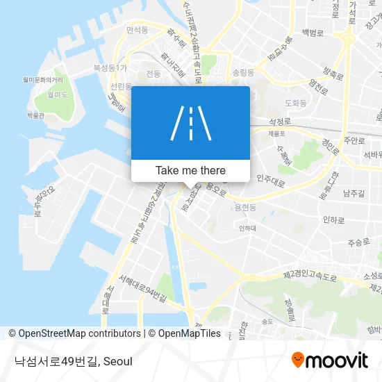 낙섬서로49번길 map