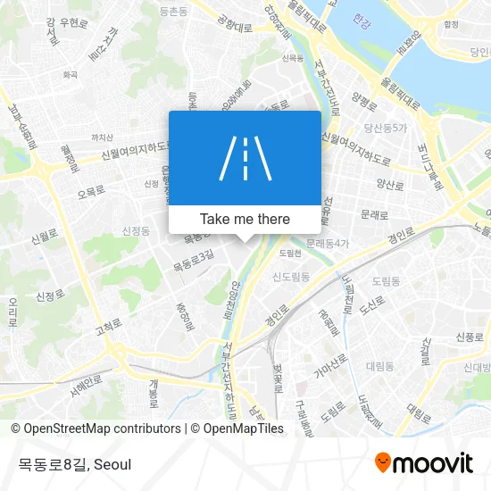 목동로8길 map