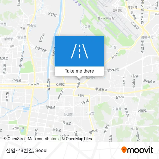 산업로8번길 map