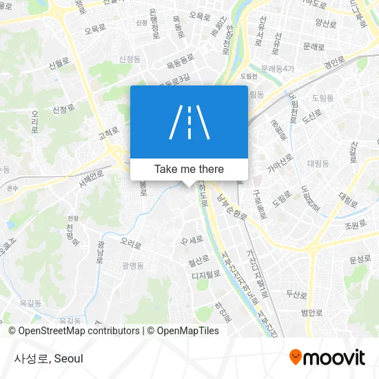 사성로 map