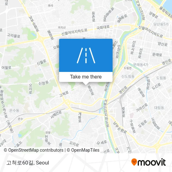 고척로60길 map
