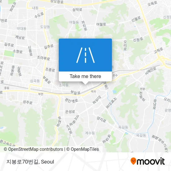 지봉로70번길 map