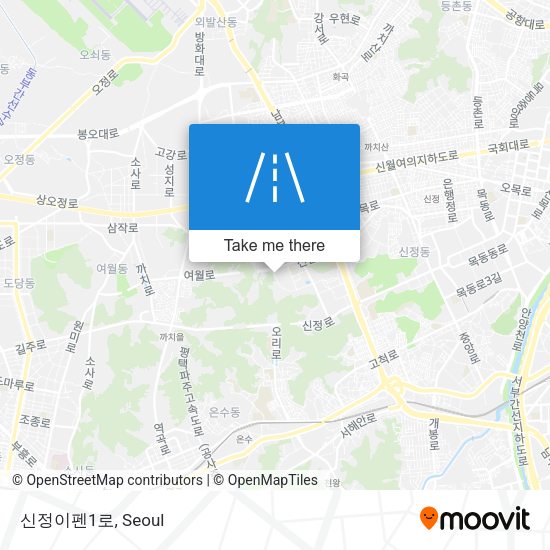 신정이펜1로 map