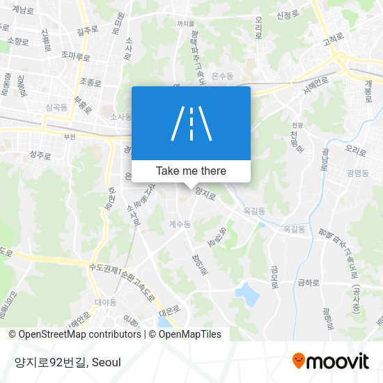양지로92번길 map