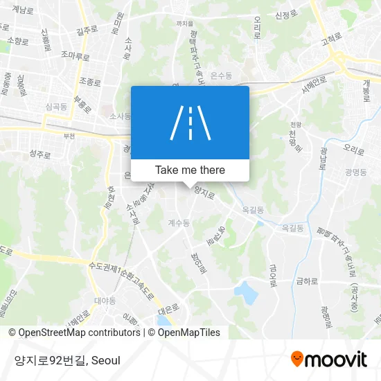 양지로92번길 map