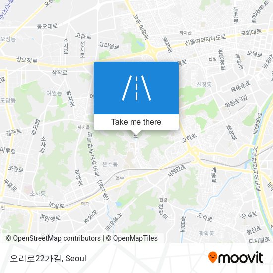 오리로22가길 map