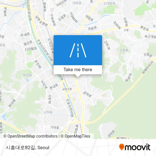 시흥대로82길 map