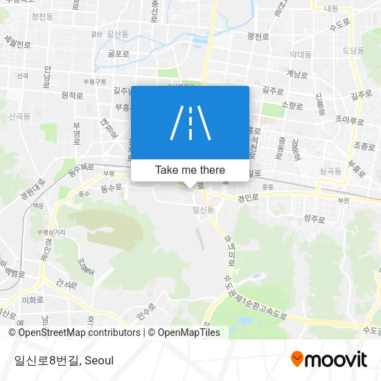 일신로8번길 map