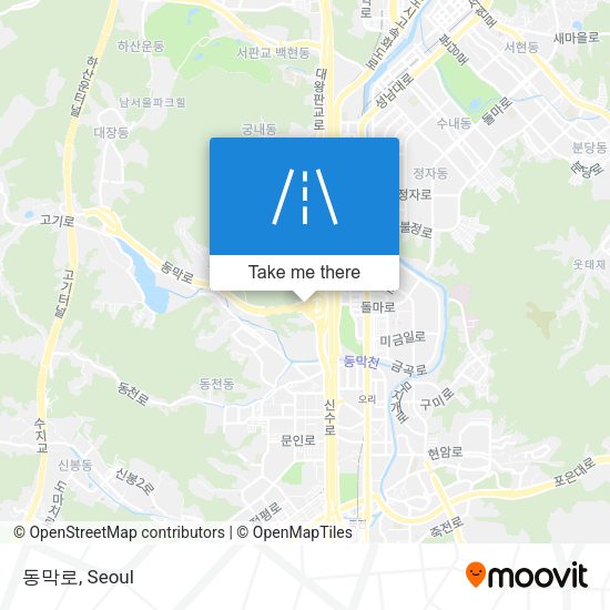 동막로 map
