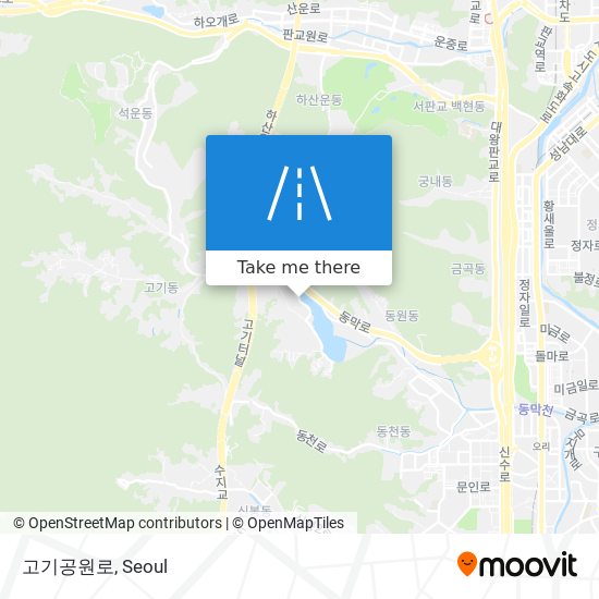 고기공원로 map