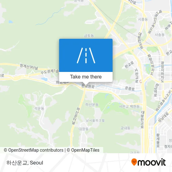 하산운교 map