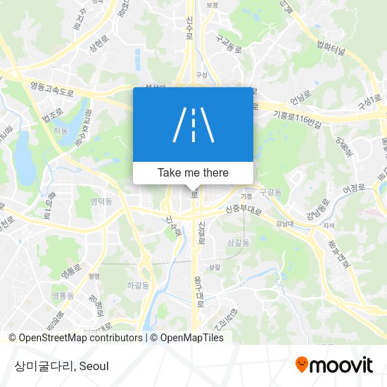 상미굴다리 map