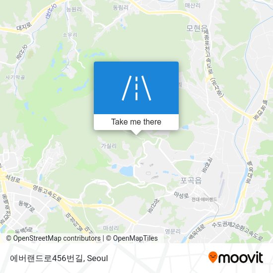 에버랜드로456번길 map