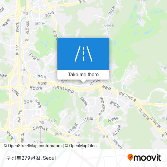 구성로279번길 map
