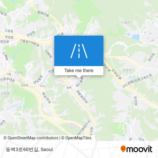 동백3로60번길 map