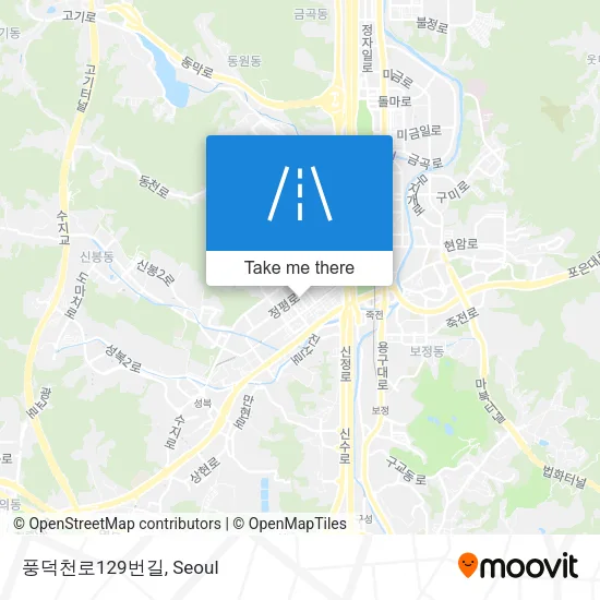 풍덕천로129번길 map