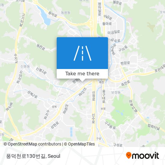 풍덕천로130번길 map