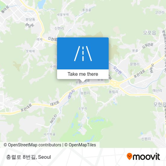 충렬로 8번길 map